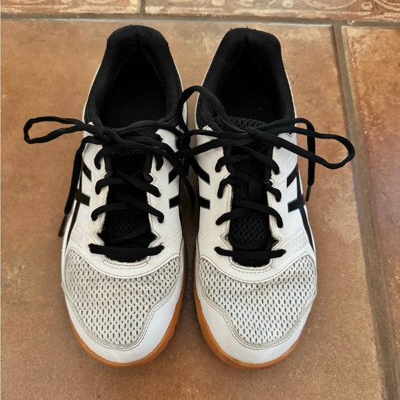 ASICS Gel Rocket 8 men’s white black sneakers shoes 6.5 M volleyball court kids - Picture 10 of 10